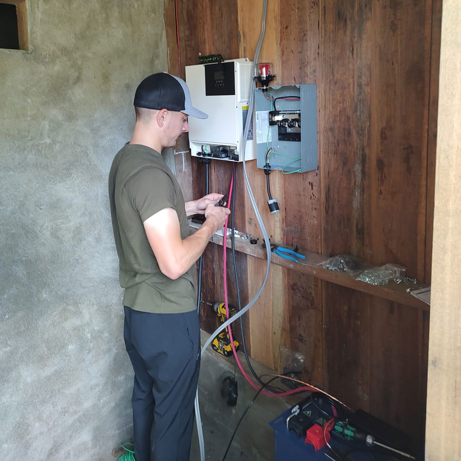 Solar Systems for missions missionary electrician