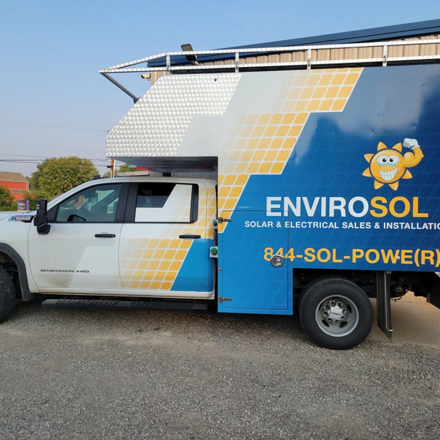 Envirosol Sales and Installation Truck